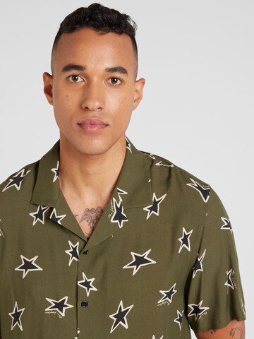 The Kooples Comfort fit Overhemd in Groen