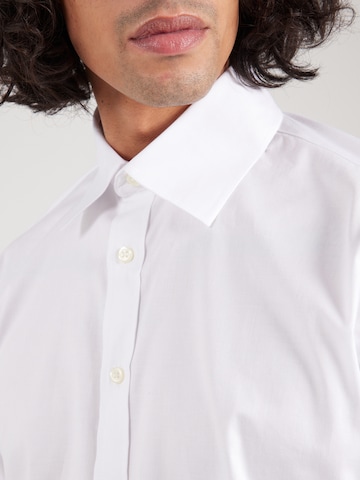 SELECTED HOMME Slim Fit Hemd 'SLHETHAN' in Weiß