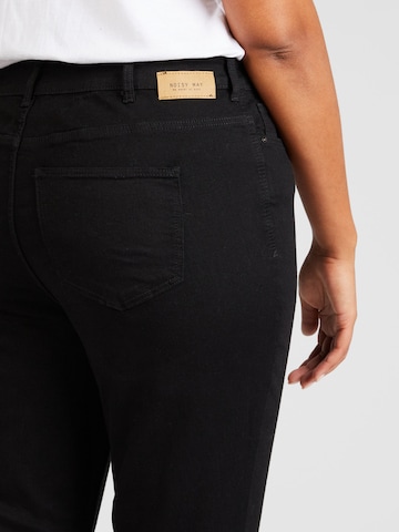 Noisy May Curve Slimfit Jeans 'OLLY' in Schwarz