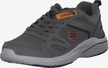 Chaussure de sport à lacets '50ME006' Dockers en gris : devant