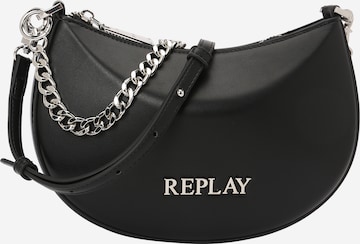 Borsa a spalla di REPLAY in nero: frontale