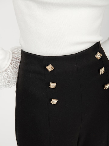 évasé Pantalon Influencer en noir