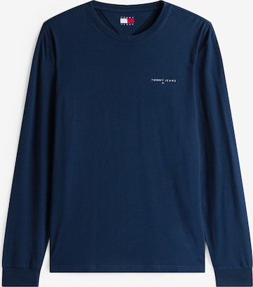 T-Shirt Tommy Jeans en bleu : devant