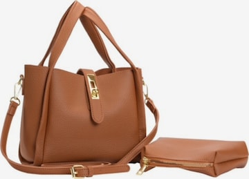 Sac à bandoulière 'Alma' TrendyUp en marron : devant