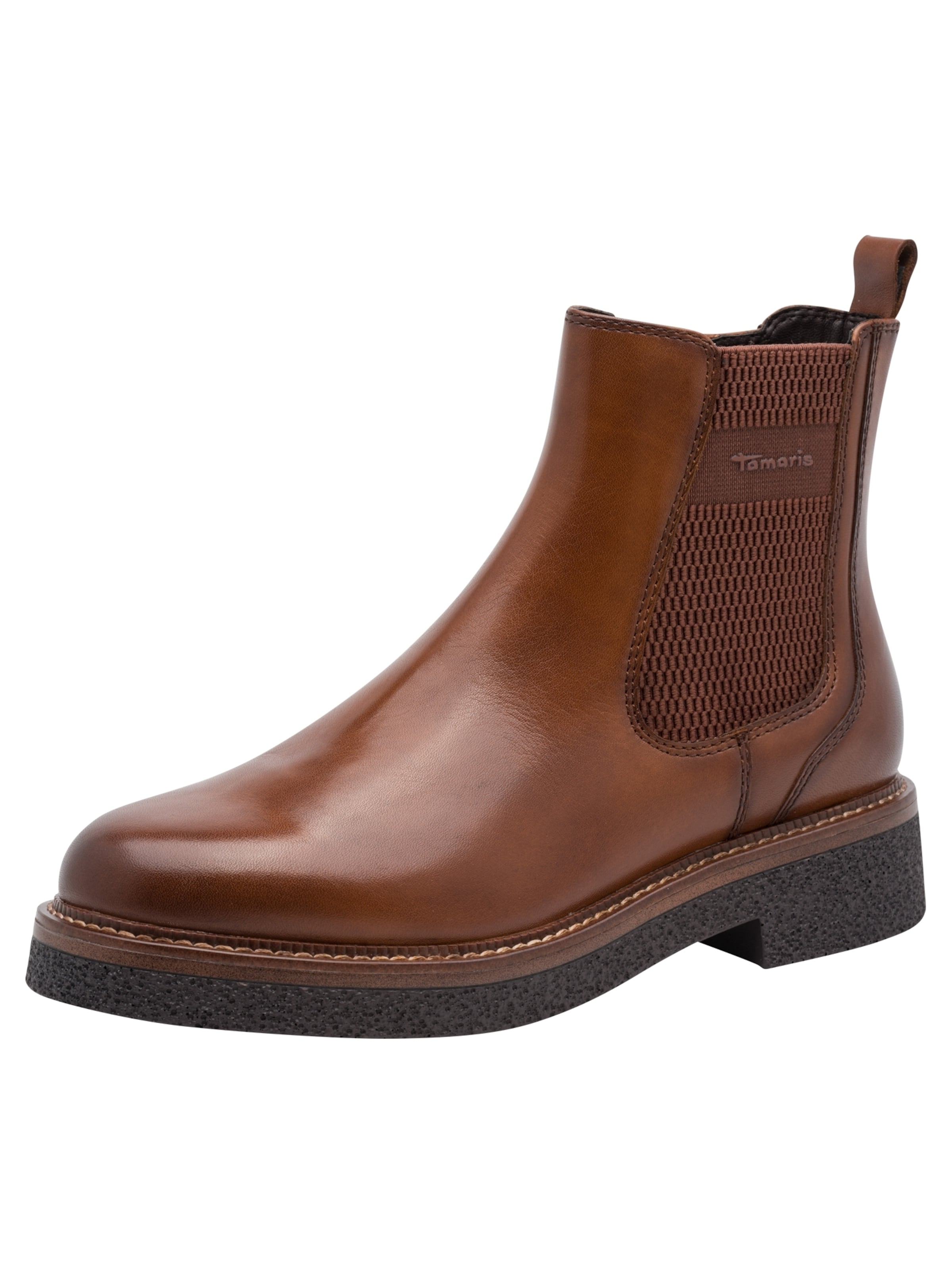 Bottines Tamaris en marron : devant