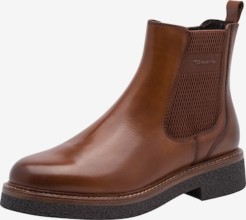 Bottines Tamaris en marron : devant