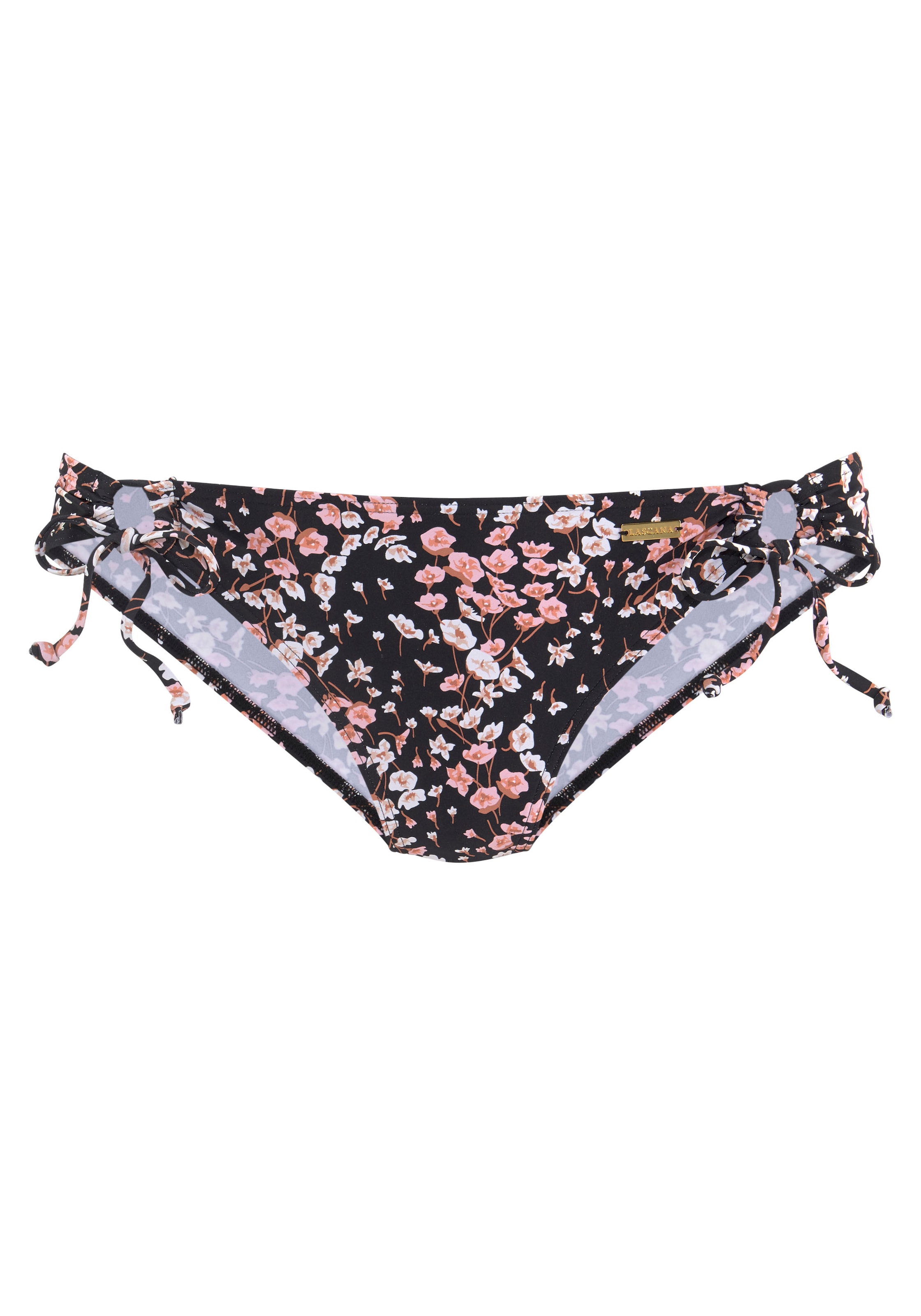 LASCANA Bikini Bottoms 'Blair' in Black: front