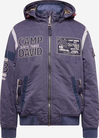 CAMP DAVID Přechodná bunda - modrá / marine modrá / bílá, Produkt
