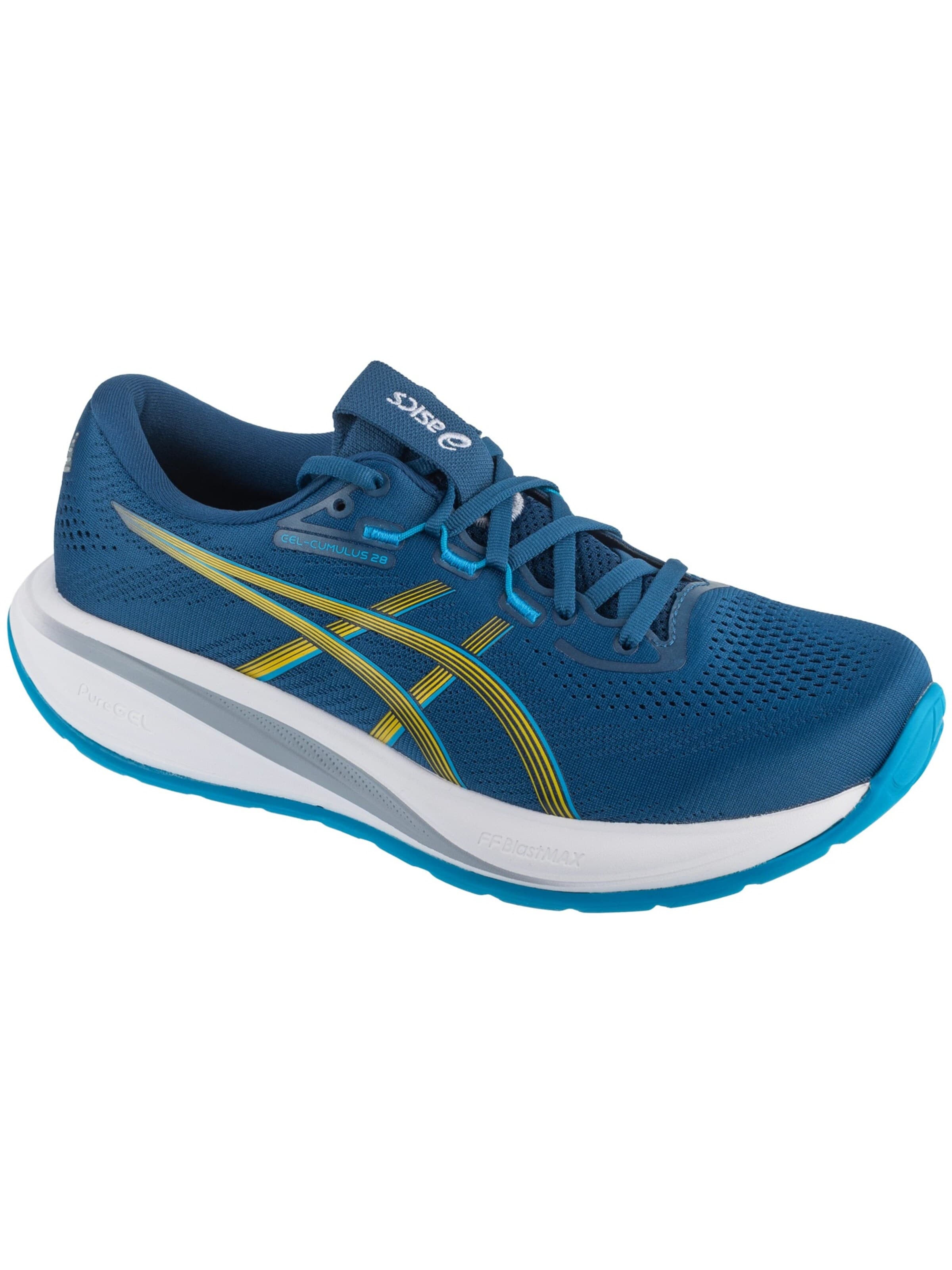 ASICS Loopschoen 'Gel-Cumulus 28' in Blauw: voorkant