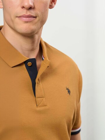 U.S. POLO ASSN. Regularny krój Koszula ' UMMeo ' w kolorze brązowy
