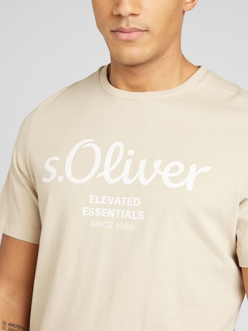 s.Oliver Shirt in Beige