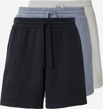 mėlyna HOLLISTER Standartinis Kelnės: priekis