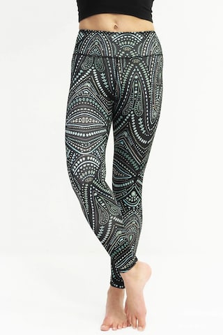 Kismet Yogastyle Skinny Workout Pants 'Ganga' in Mixed colors: front