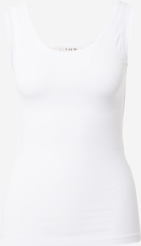 A-VIEW Top in White: front