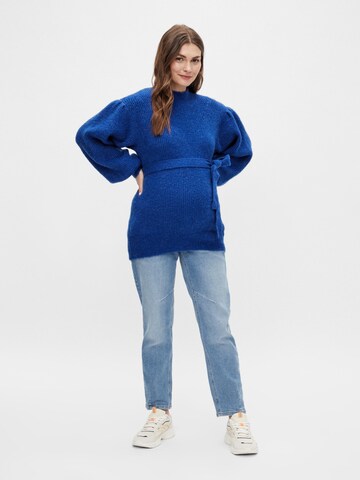 MAMALICIOUS Пуловер 'LILLI' в синьо