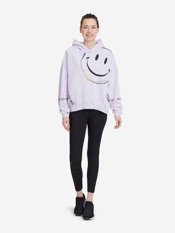 Betty Barclay Sweatpullover mit Kapuze in Lila