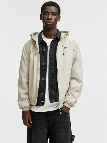 Pull&Bear Prehodna jakna | siva barva