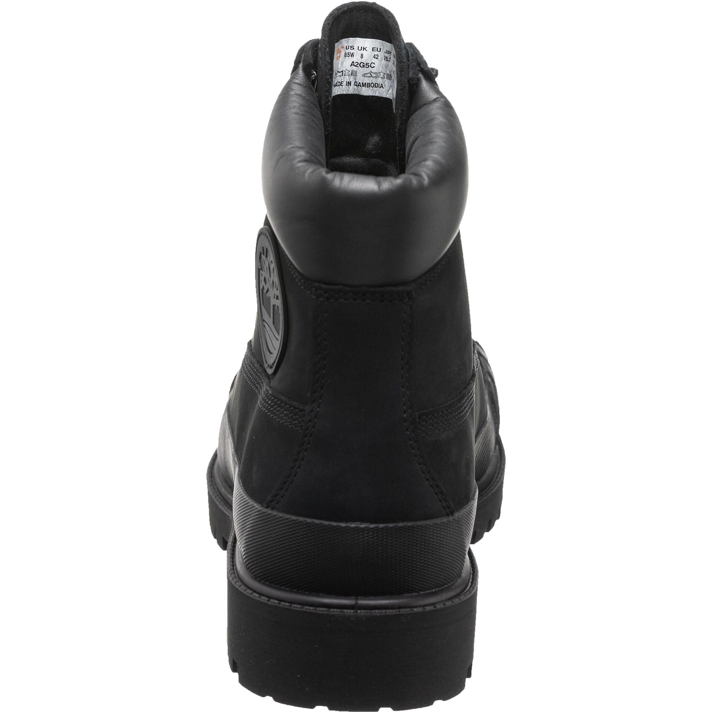 TIMBERLAND Schnürboots in Schwarz