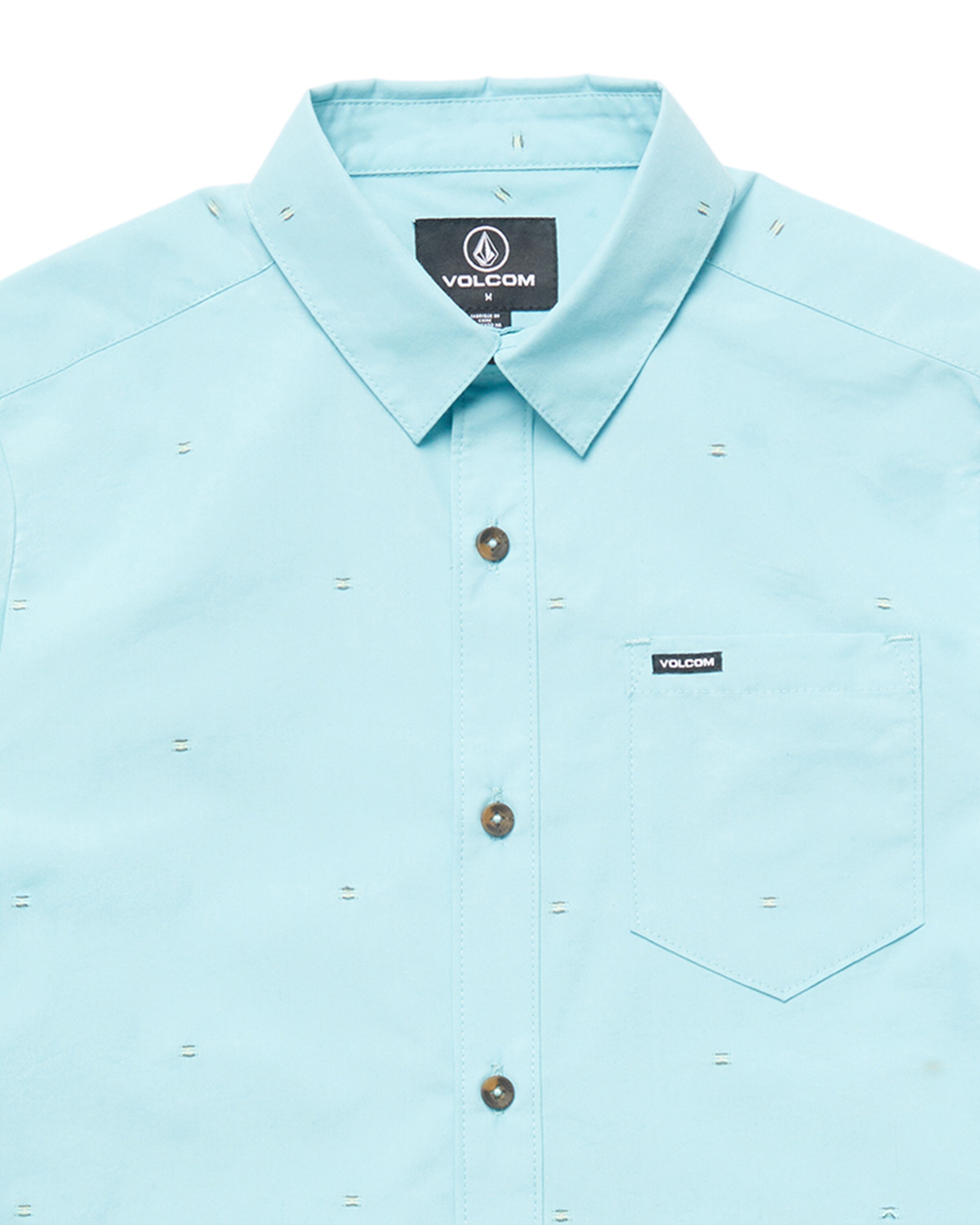 Volcom Regular Fit Hemd 'Bankstone' in Blau