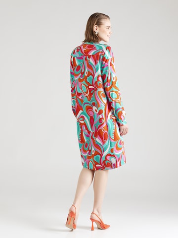 Robe Emily Van Den Bergh en mélange de couleurs