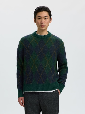 Pullover di SELECTED in nero: frontale
