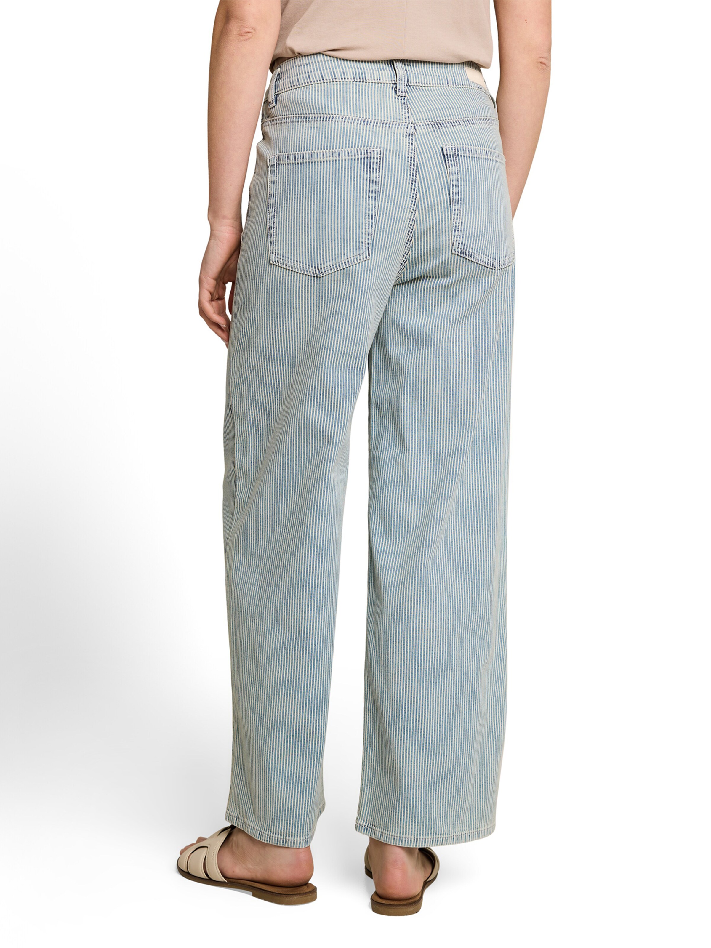 Wide Leg Jean 'NELMA' TOM TAILOR en bleu
