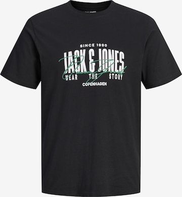 Jack & Jones Plus Shirt in Black: front