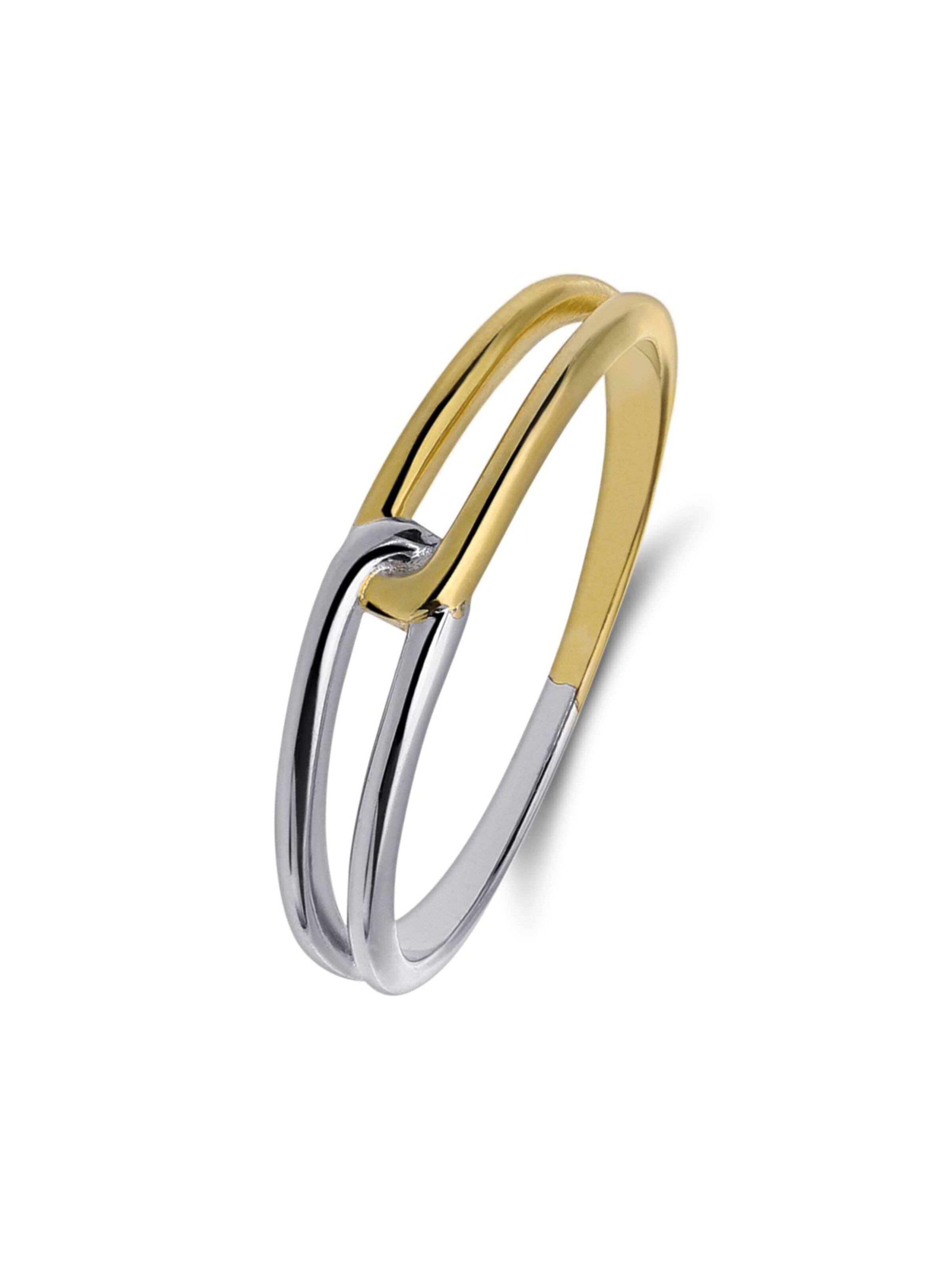 Lucardi Ring in Gold: front