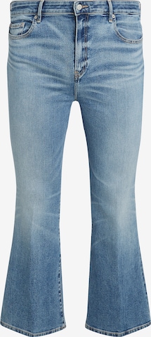 Bootcut Jeans de la Tommy Hilfiger Curve pe albastru: față