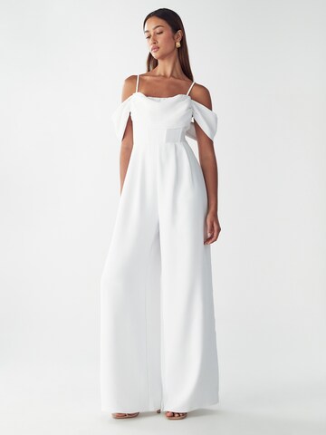 Willa - Jumpsuit 'Albany' en blanco