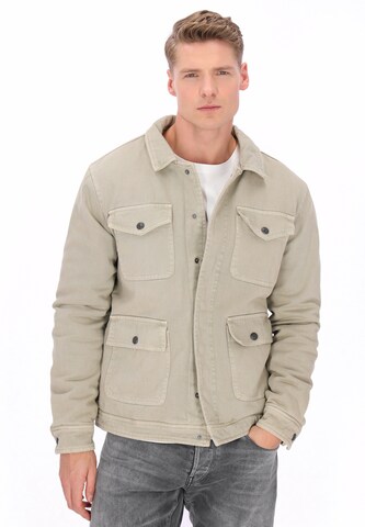 Veste mi-saison DreiMaster Vintage en beige : devant