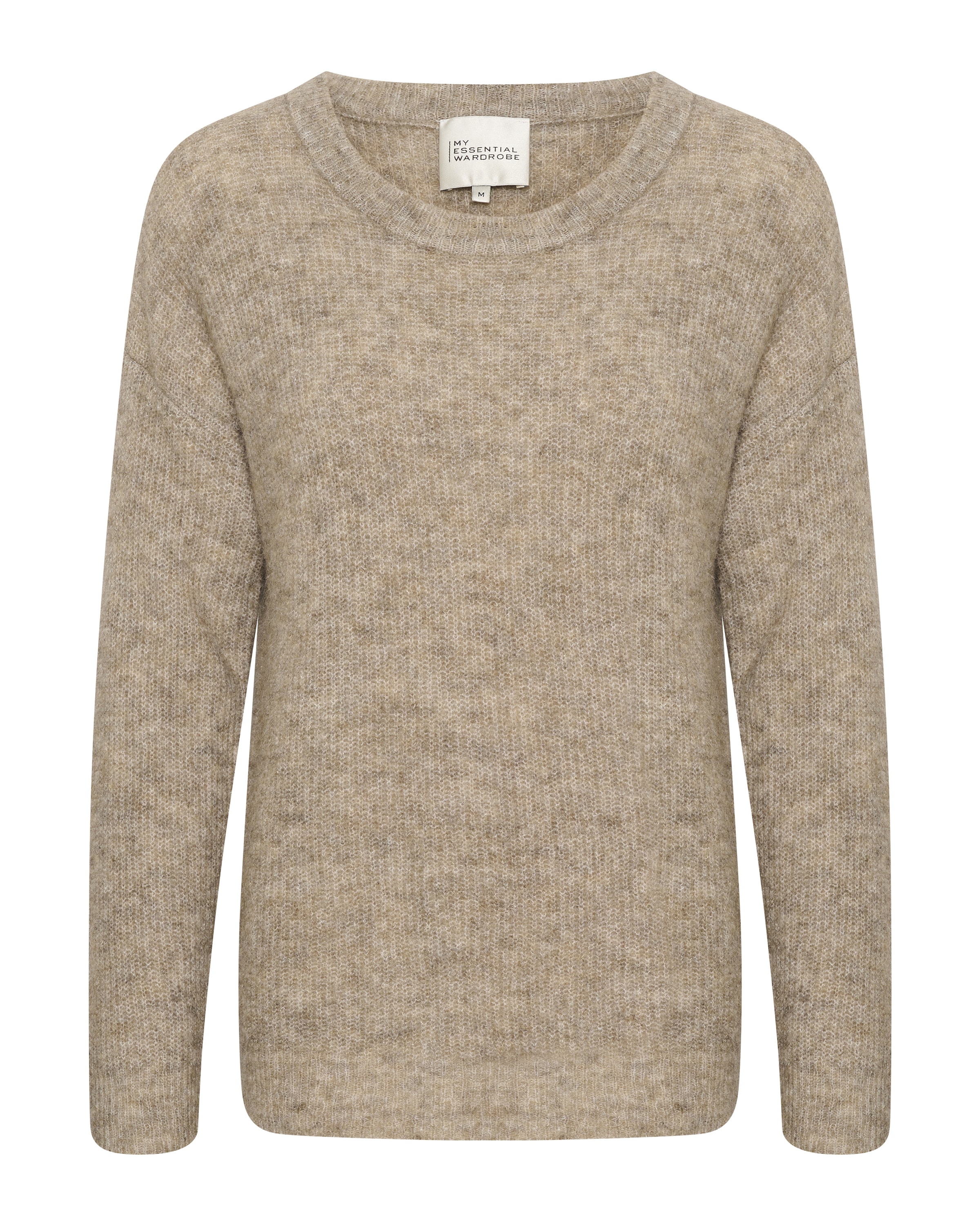 Pullover di My Essential Wardrobe in beige: frontale
