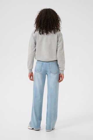 Kaffe Sweatshirt 'Anno' in Grau