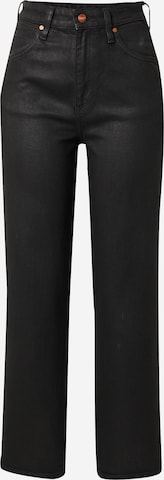 WRANGLER - regular Vaquero 'BARREL' en negro: frente