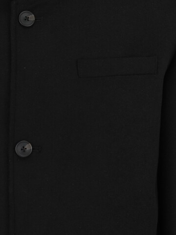 Jack & Jones Plus Mantel 'JJEMELTON in Schwarz