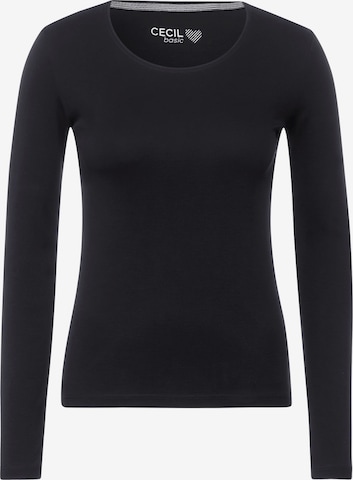 CECIL Shirt 'Pia' in Black: front