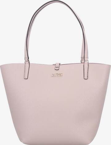 Cabas 'Alby' GUESS en rose : devant