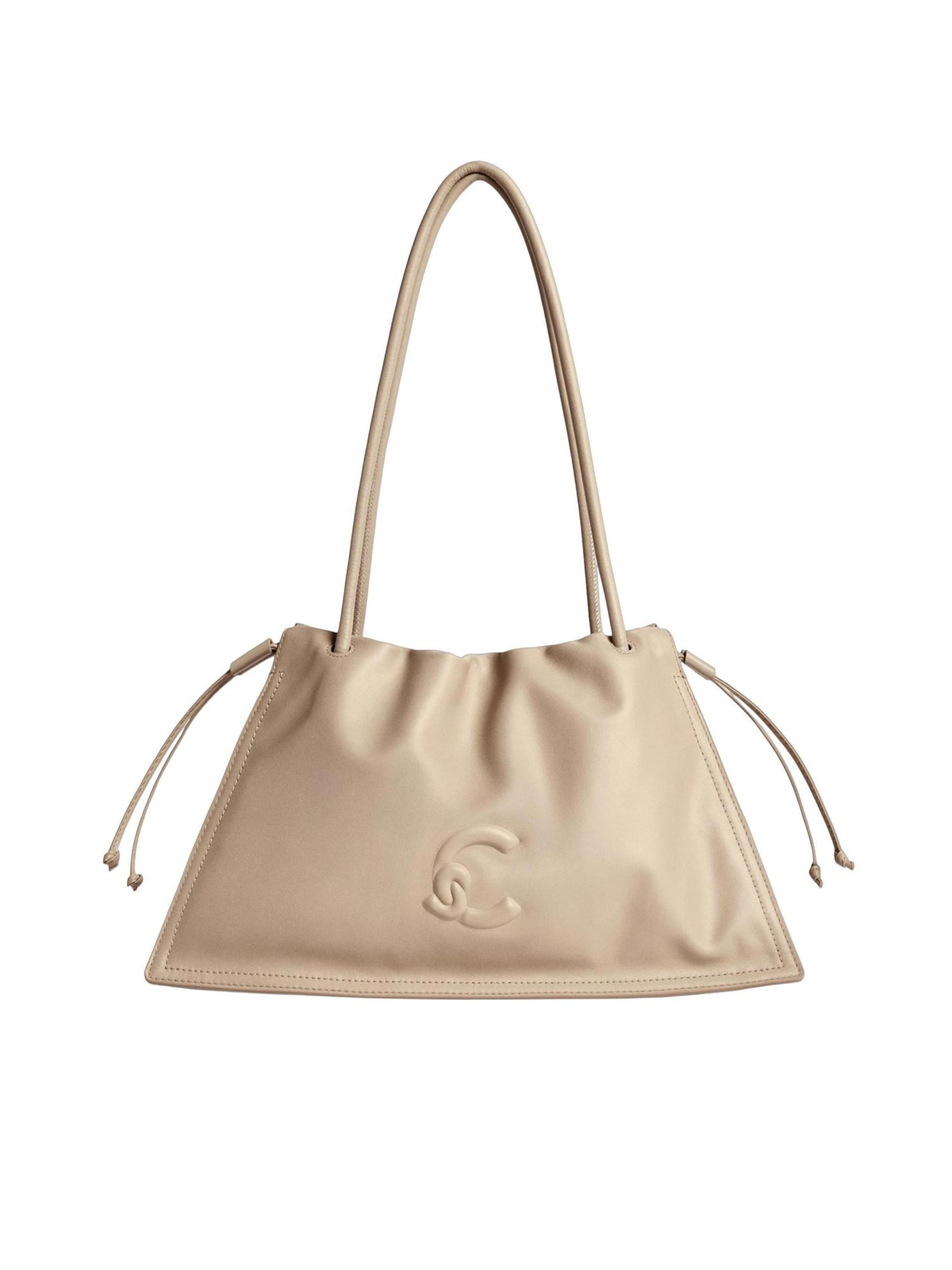 Coccinelle - Bolso de mano 'DULSE 26 280' en beige: frente
