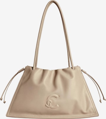 Coccinelle - Bolso de mano 'DULSE 26 280' en beige: frente