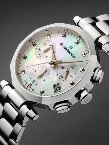 Claude Bernard Analoguhr 'Dress Code Chronograph' in Weiß