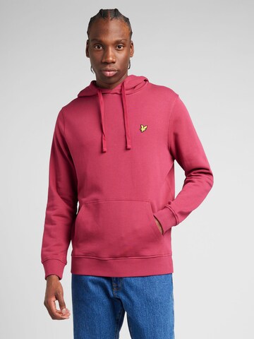 Lyle & ScottSweater majica - roza boja: prednji dio