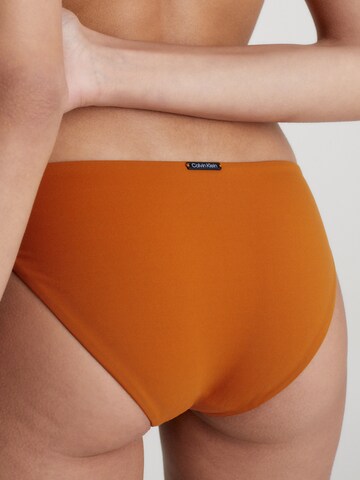 Bas de bikini 'Core Neo' Calvin Klein Swimwear en orange