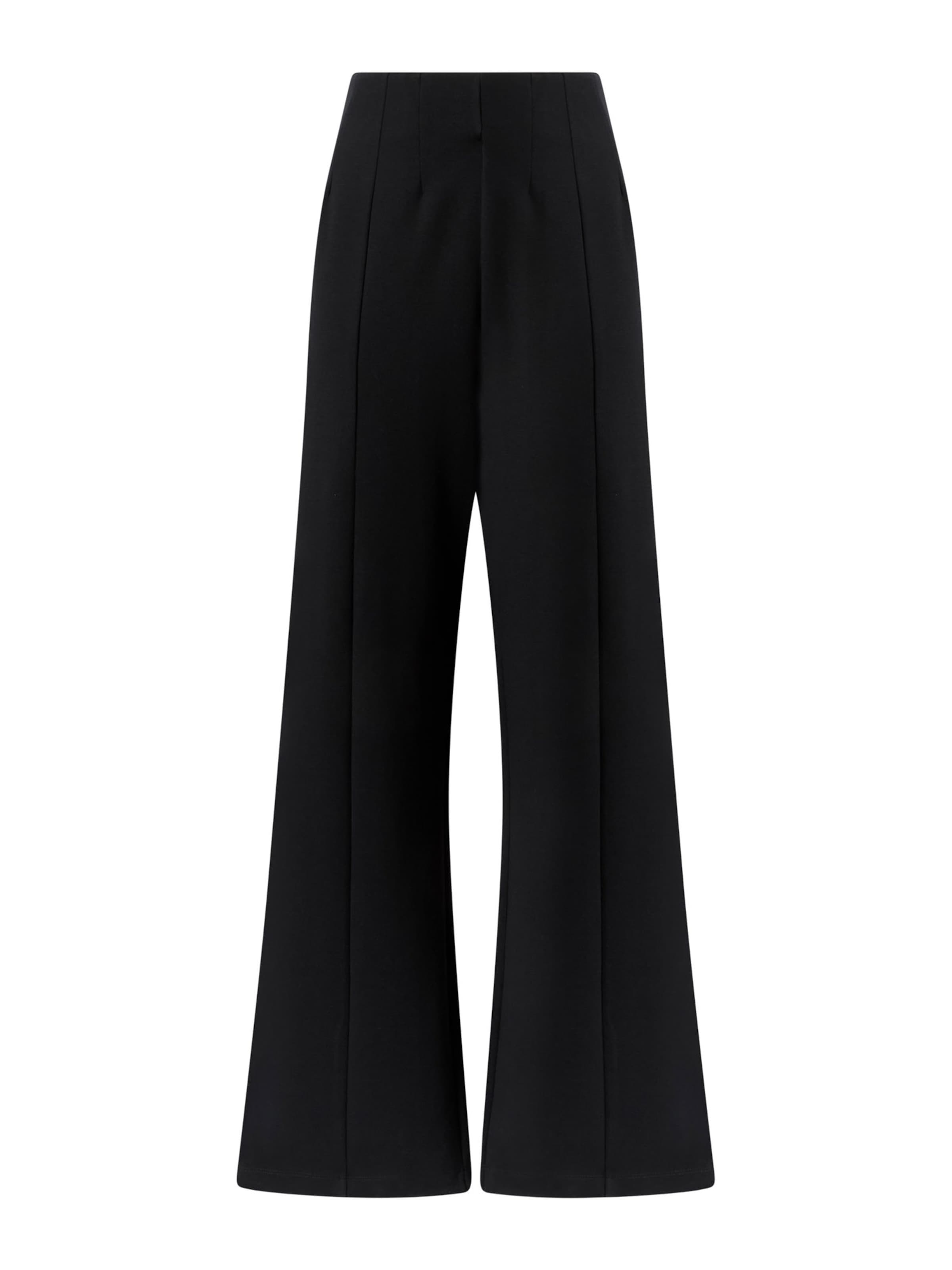 Wide Leg Pantalon Champion Authentic Athletic Apparel en noir : devant