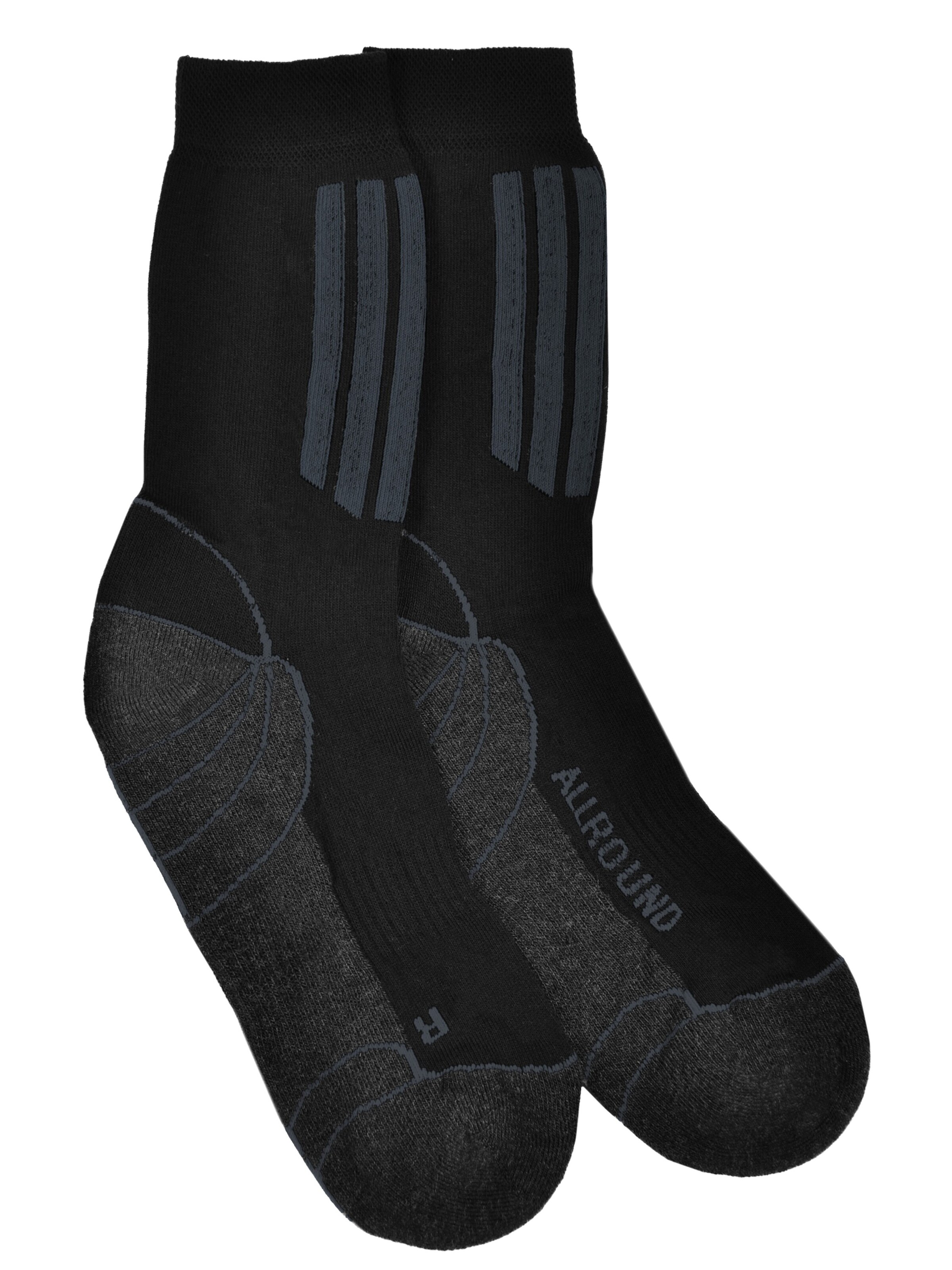 Chaussettes de sport normani en noir