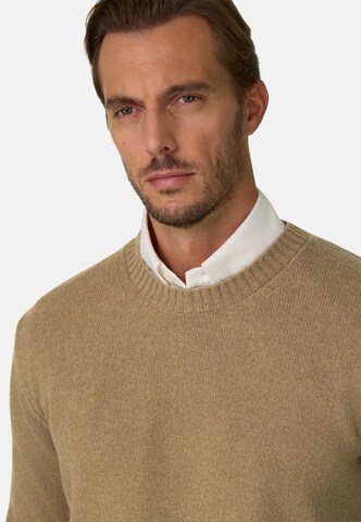 Boggi Milano Sweater in Beige: front