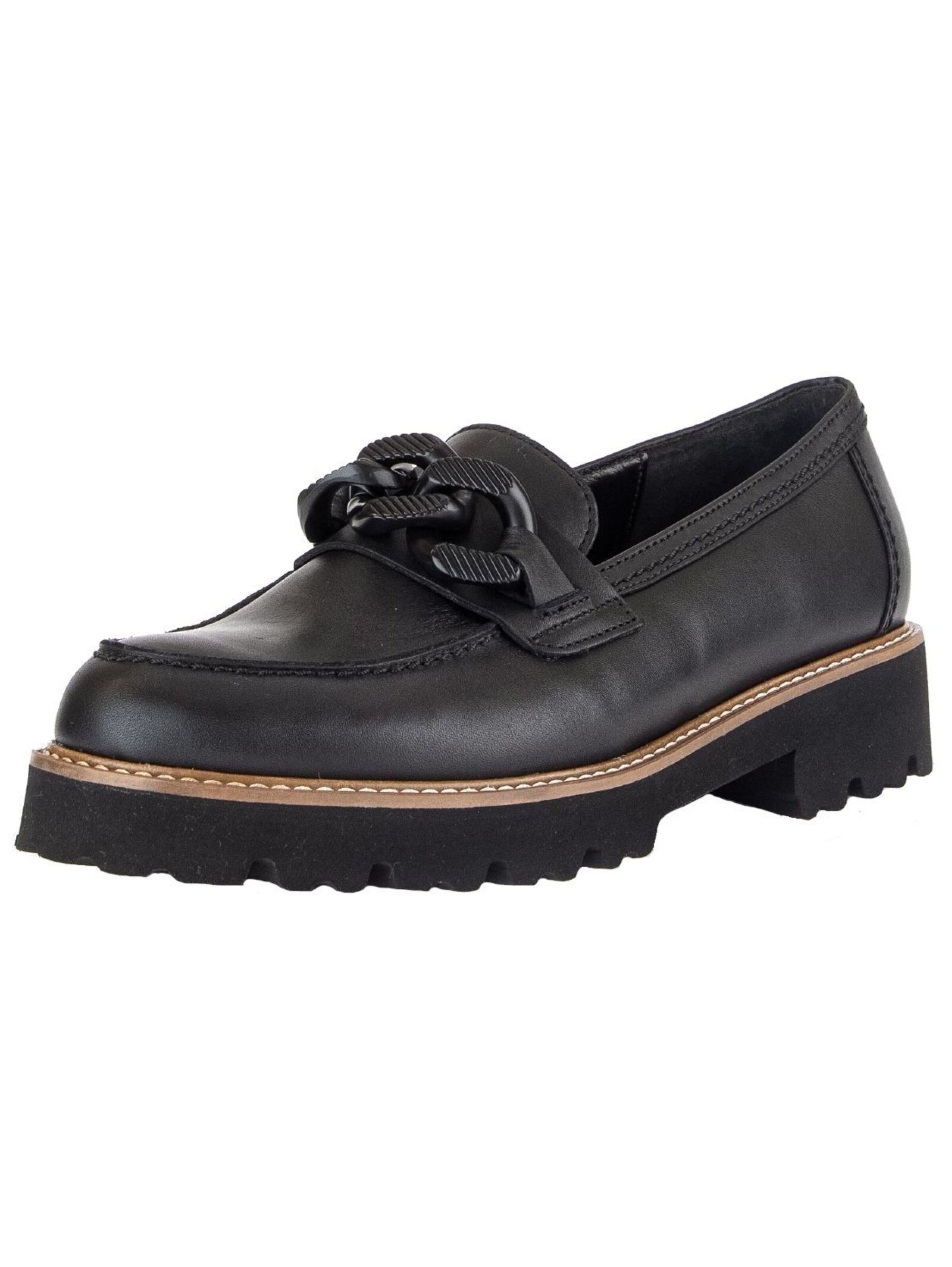 GABOR Slip-ons in Black: front