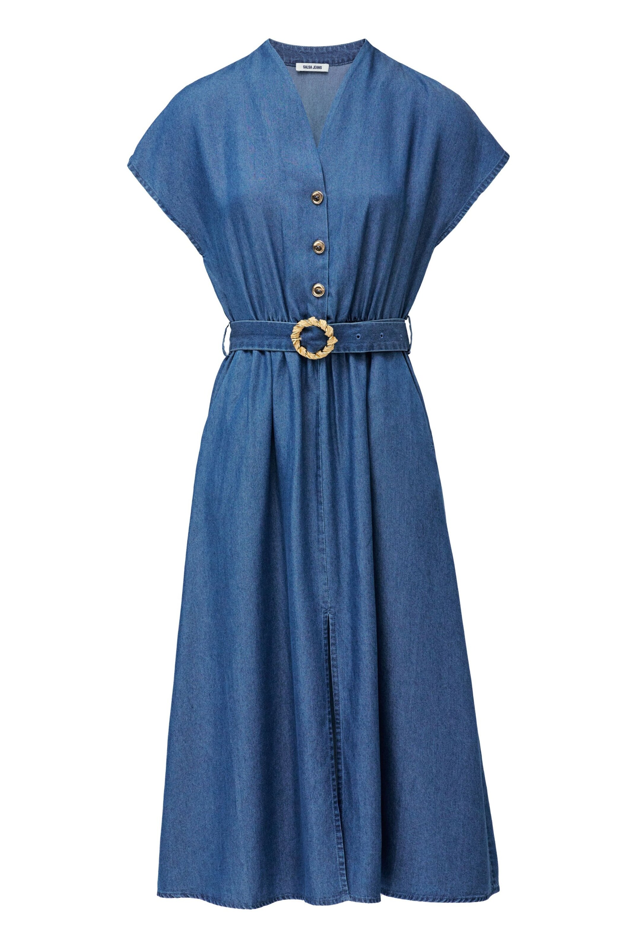 Salsa Jeans Kleider in Blau: Vorderseite