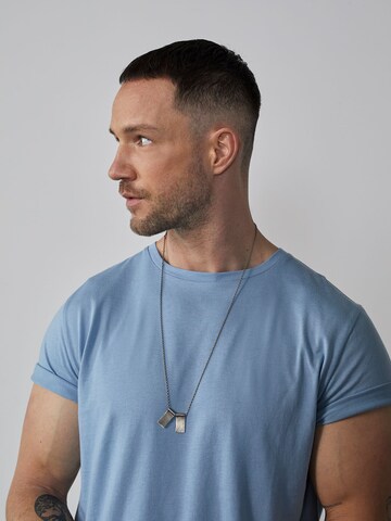 Coupe regular T-Shirt 'Piet' DAN FOX APPAREL en bleu