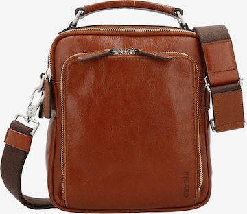 Picard Crossbody Bag in Brown: front