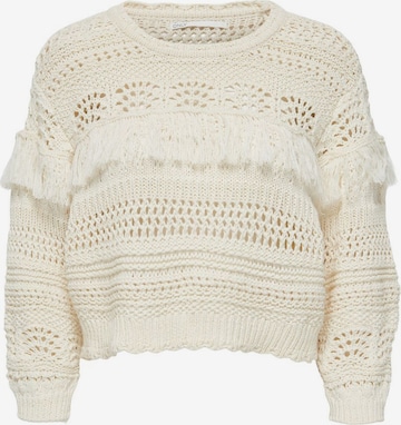 Pull-over 'Sharon' ONLY en blanc : devant